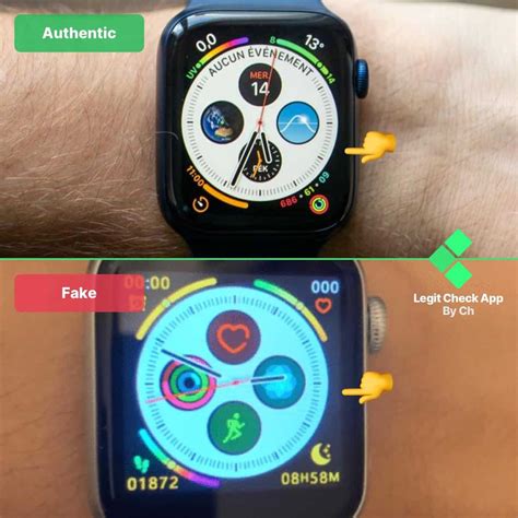 apple watch series 4 fake vs real|is apple watch a fake.